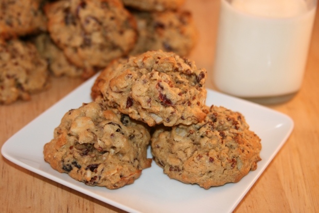 Biscoitos muesli receitas saudáveis ​​com leite delicioso