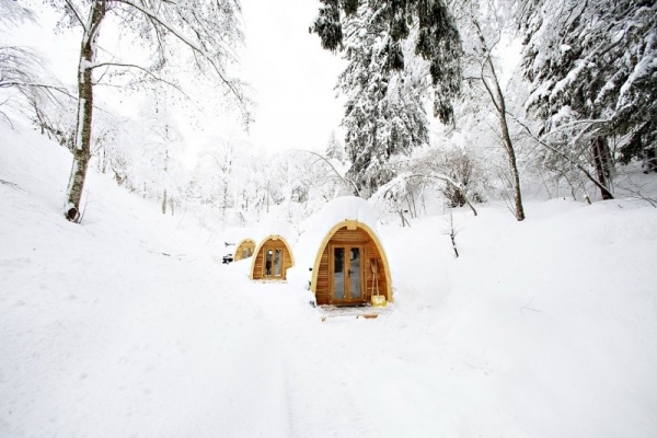 Flims Suíça cabanas de neve Hotel POD