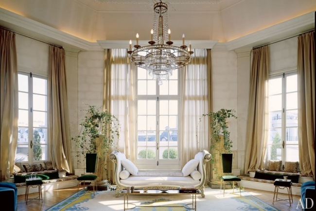 designer sala de estar lustre de cristal chaise longue branca