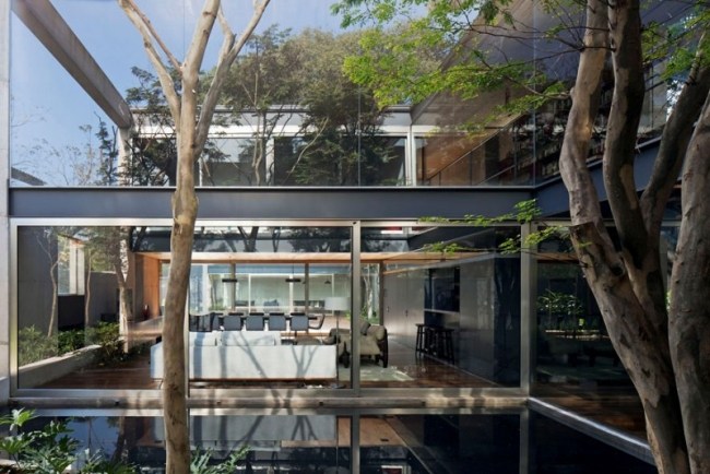 Bacopari Residence Vitrificação Pátio Piscina Pátio