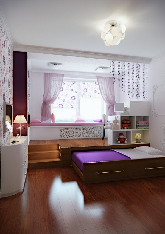 Ideia de cama dobrável para economizar espaço