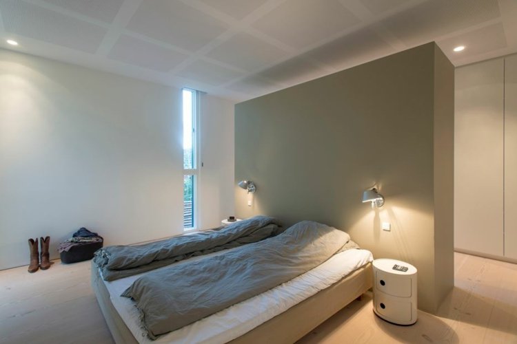 cama-cabeceira-cinza-partição-idéia-simples-mobília-quarto