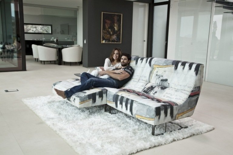 Sofá grande colorido-estofado-assento profundidade-1 metro-MySoul
