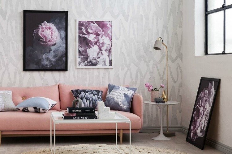 Picture wall design picture floor wall decorando a sala de estar