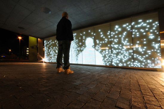 Sistemas de parede interativos iluminam a strømer-Noruega