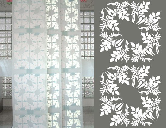 As tecnologias Lumeniscence permitem ideias de design de parede de efeitos de luz