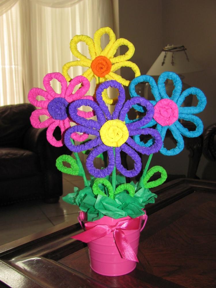 flowerpot-pipe-cleaner-flowers-colorful