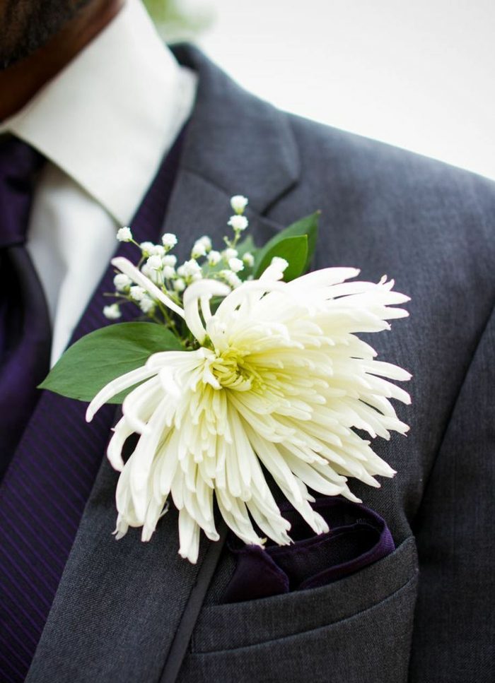 flores casamento tendências 2015 crisântemo flor branca