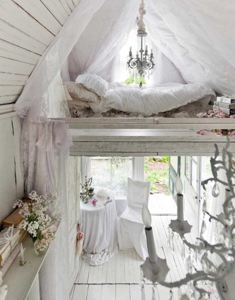estilo boêmio-quarto-branco-conto de fadas-lustre-corredor-chão-tuell-luminária de ponta