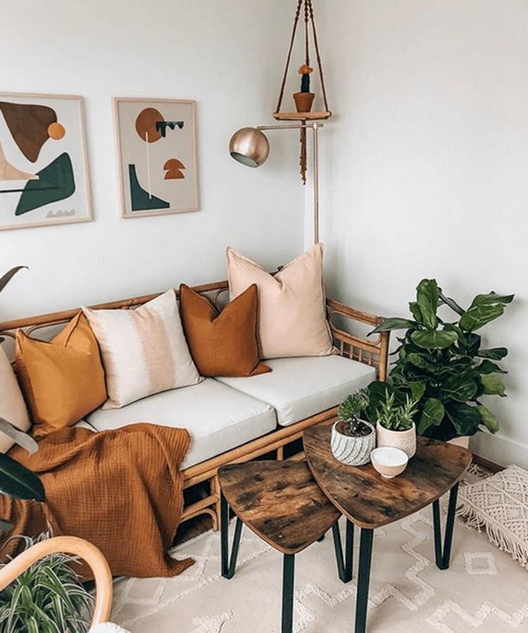 Acessórios para casa tendências ideias de design de parede dicas boho sala de estar