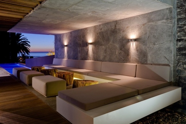 hotel de design de cápsula de sofá de canto na cidade do cabo