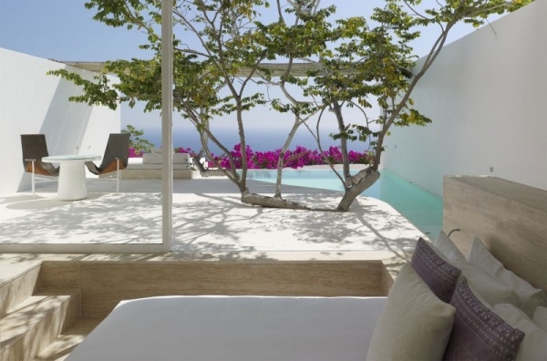hotel designer encanto em vidro com porta corrediça de acapulco