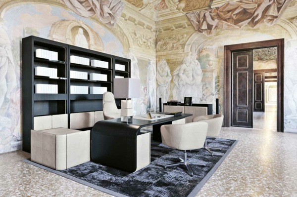 móveis de escritório clássicos e elegantes