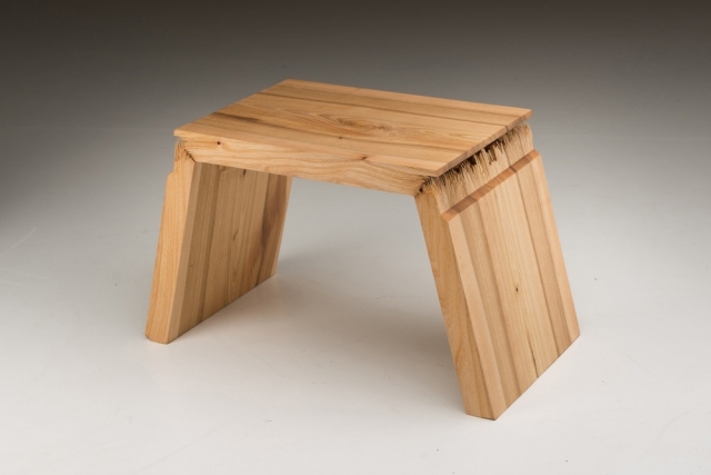 design de móveis de madeira-banco-quebrado-coleção de móveis