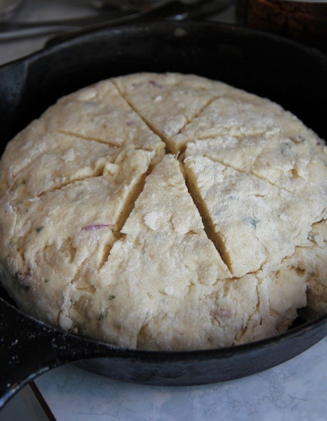 Receita de pão de batata sem fermento
