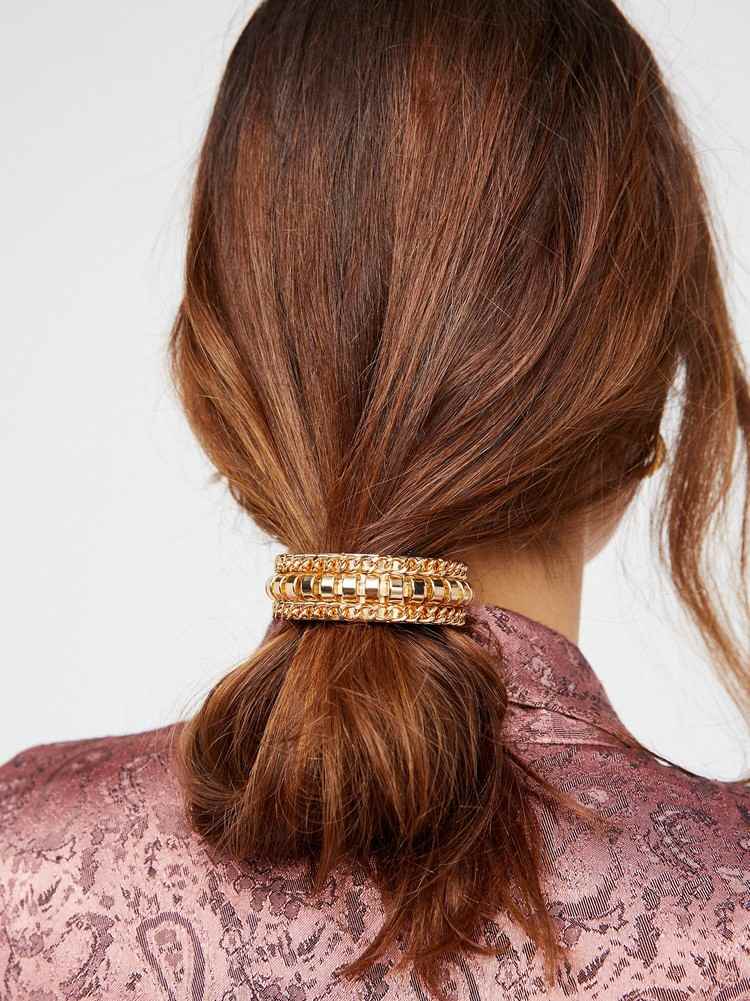 coque profundo cabelo comprido solto penteado coque bojo joias