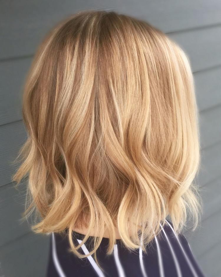 Cabelo Longo Bob Longo Estilo Buttercup Cabelo Loiro