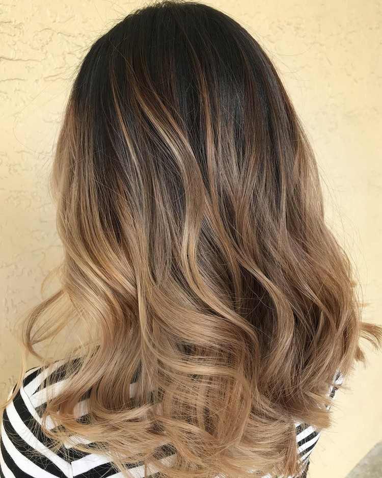 Cabelo loiro mel tendências cabelo loiro balayage