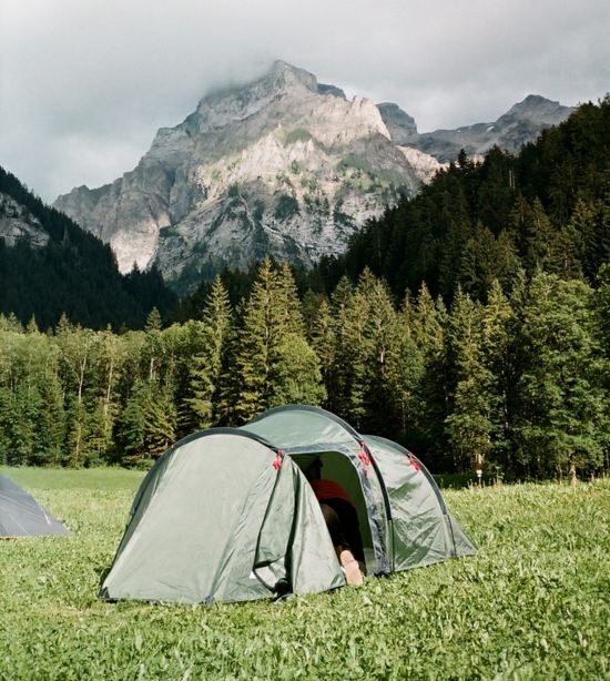 Equipamento para camping de dicas de montanha