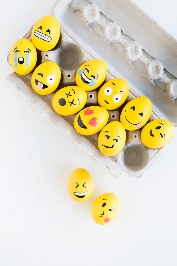 ovos de páscoa-rostos-felizes-tristes-apaixonados