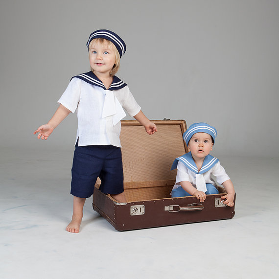 roupas-bebês-meninos-marinheiros-trajes-marinhos