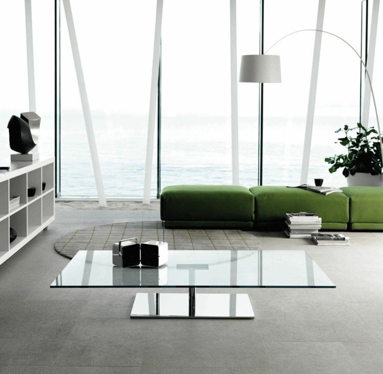 mesinhas de centro de vidro-elegante-moderno-tonelli-verde-sofá