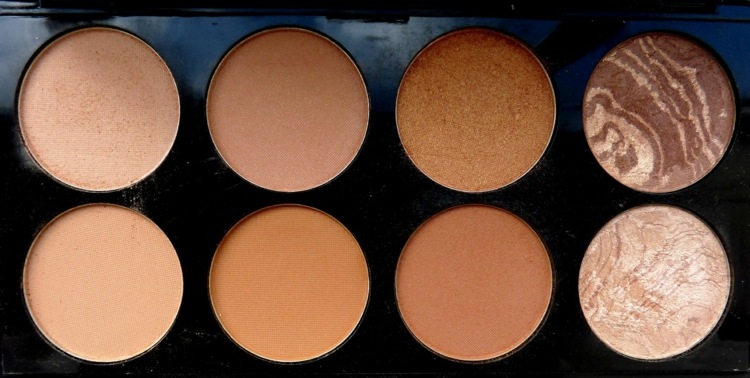 cowboy-make-up-cowgirl-make-up-palette-bronze-color-matt-shimmering-face-aplicar