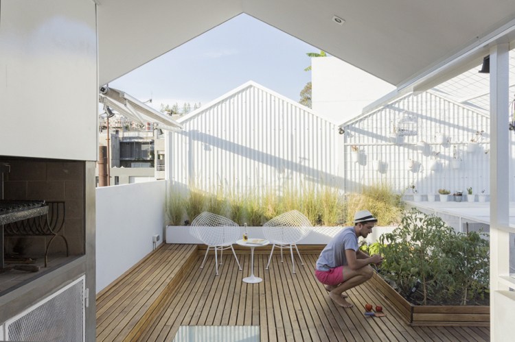 telhado-terraço-design-sustentável-orçamento-cozinha-jardim-plantas verdes