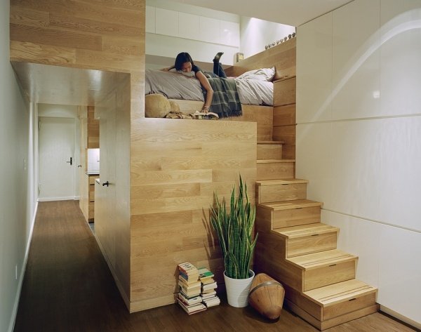 Cama loft escadas gavetas de madeira espaço de armazenamento