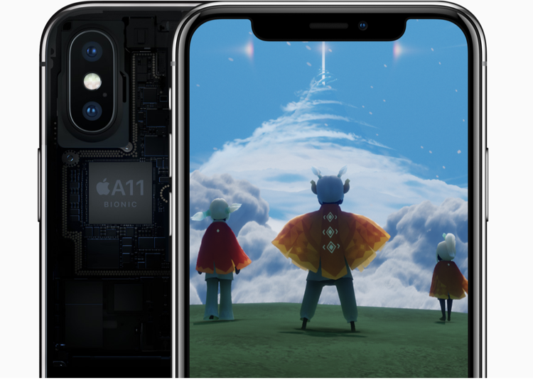 Processador biônico iPhone X A11 mais poder