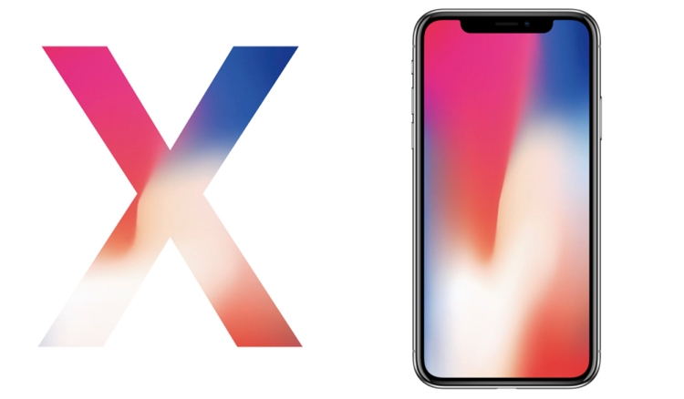 iPhone X como um objeto de design Super Retina Display