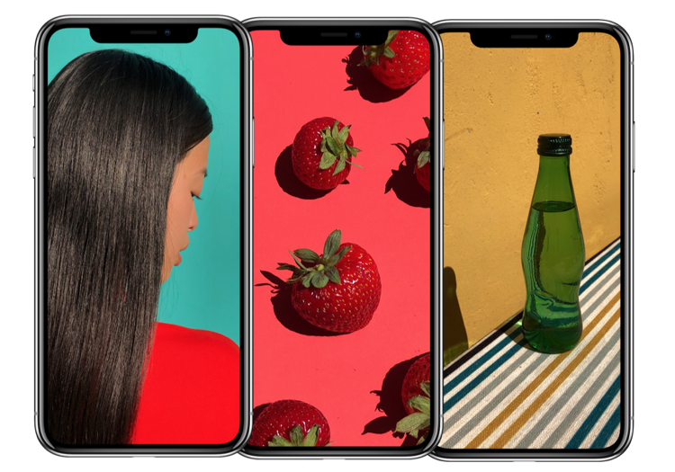 Tela do iPhone X QLED de 5,8 polegadas na diagonal