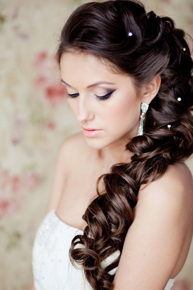 casamento-maquiagem-romântico-brincalhão-visual-acessórios-ideias para o cabelo