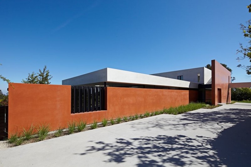 The Three Wall House - uma propriedade dramática e minimalista de Los Angeles