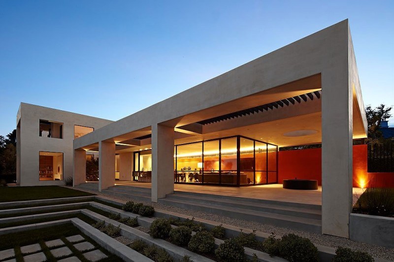 arquitetura de casa minimalista