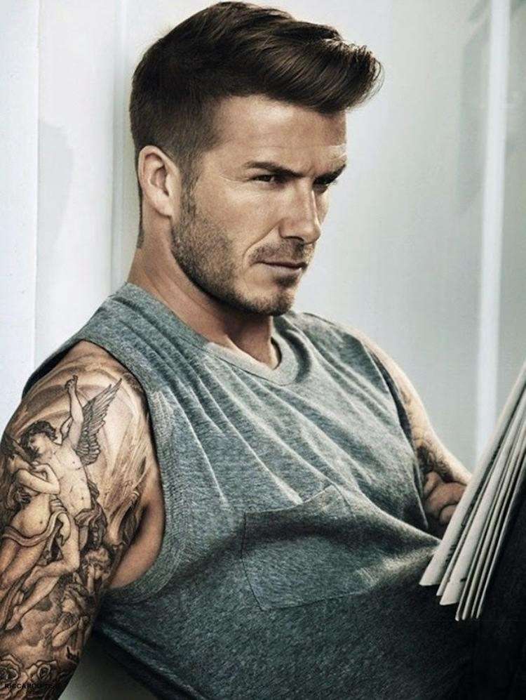 dicas de estilo de penteado david beckham cortes de cabelo