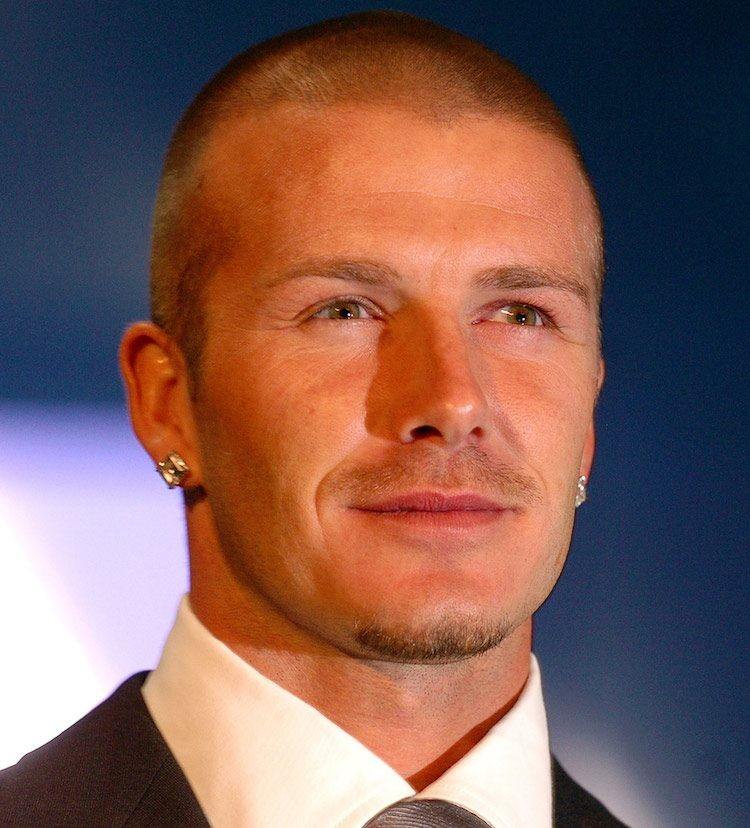 corte de cabelo curto corte de cabelo david beckham penteado fácil cuidado