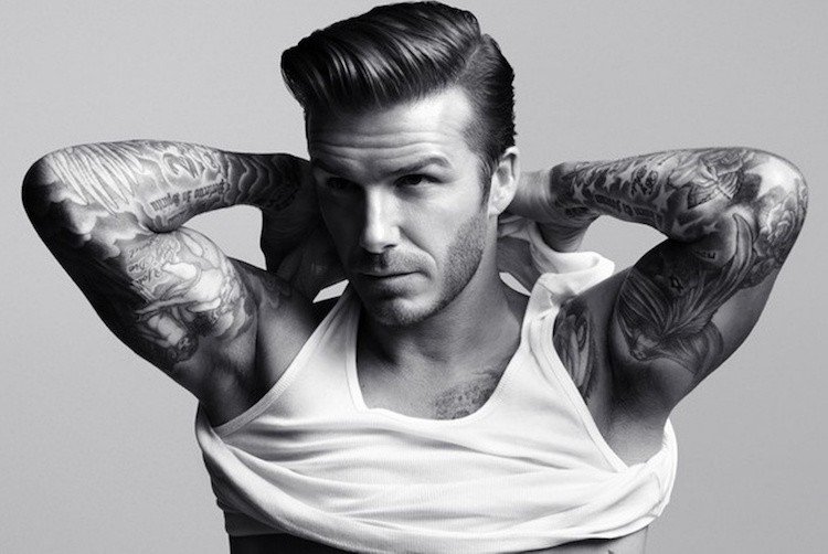 pentear penteado david beckham look elegante