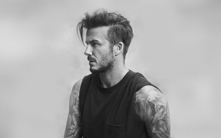 penteado dicas de estilo david beckham produtos para o cabelo