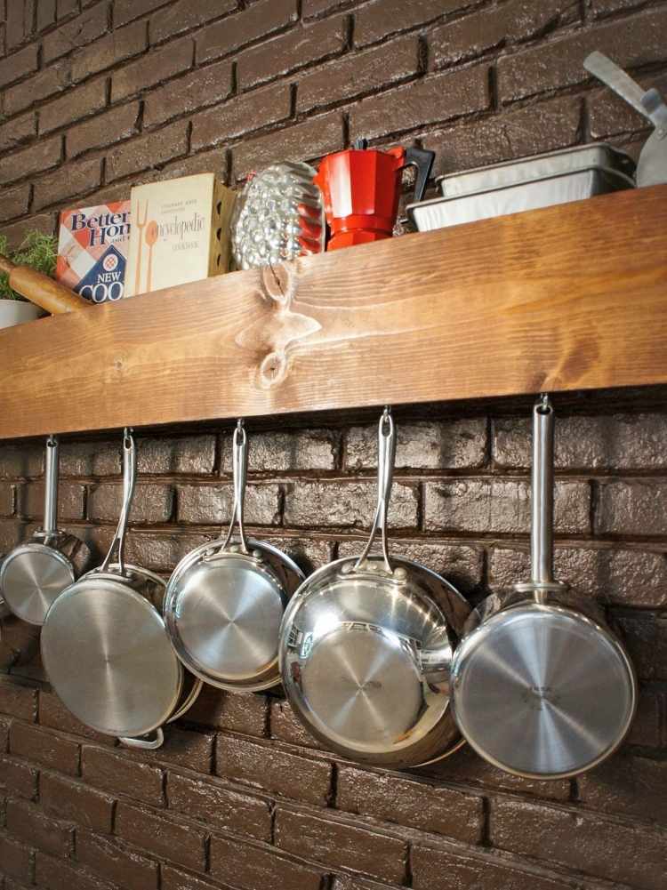 decor-ideias-cozinha-faça-você-mesmo-suportes-prateleira-suporte-panelas-montagem na parede