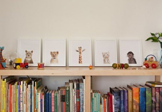 quarto infantil de ideias deco com fotos de padrões de animais