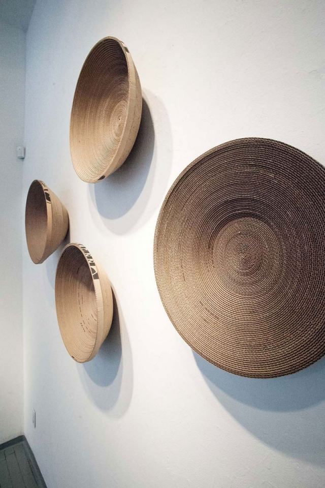 Painéis artísticos de parede de móveis de design de móveis deco fixos