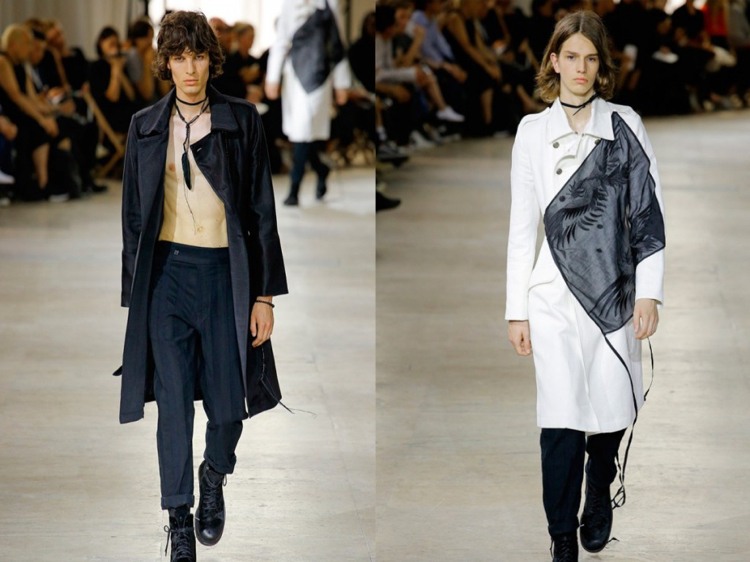 desconstrutivismo-moda-Ann-Demeulemeester-kollektion-passarela