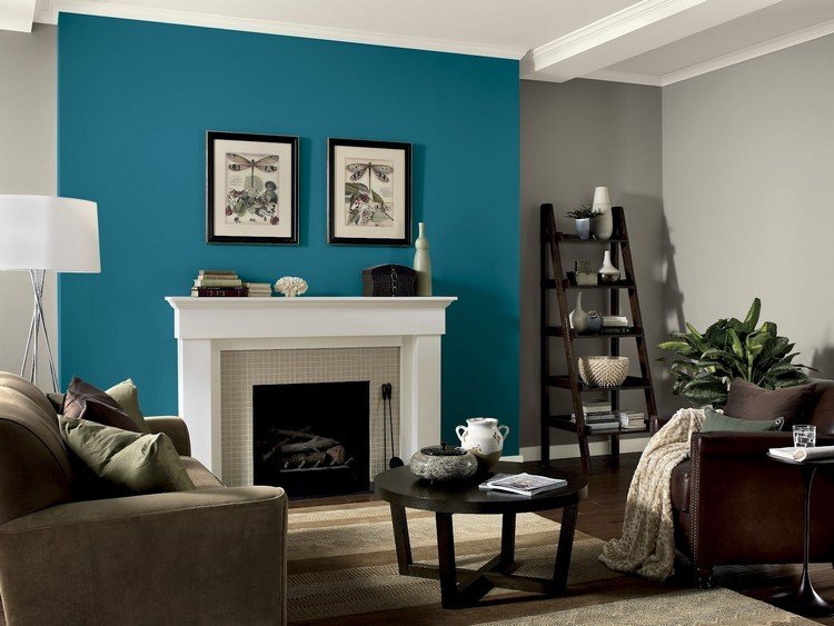 decoração-sala-fotos-lareira-deco-estante-escada
