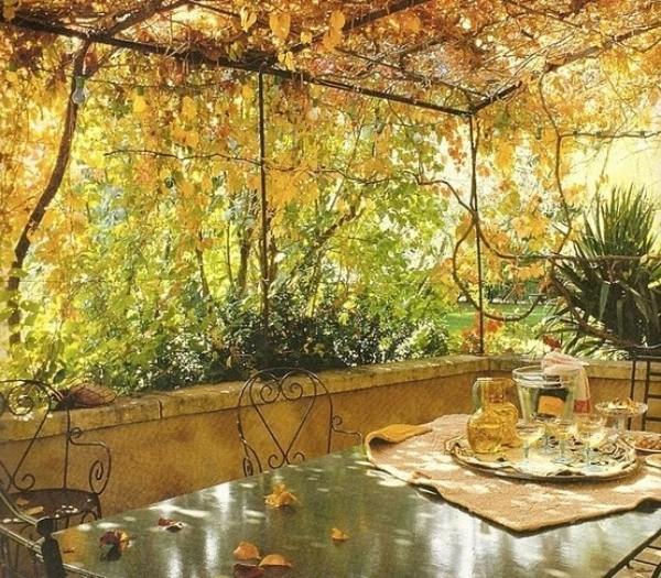 Cores da folhagem de outono, ideias de decoração da natureza sazonais