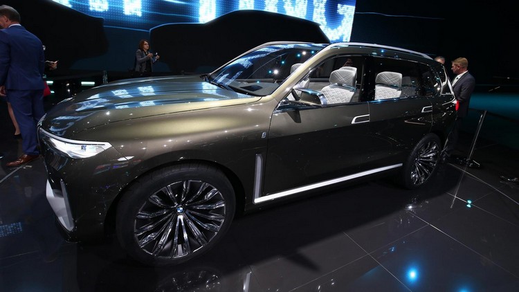 luxo suv bmw x7 concept car de seis lugares