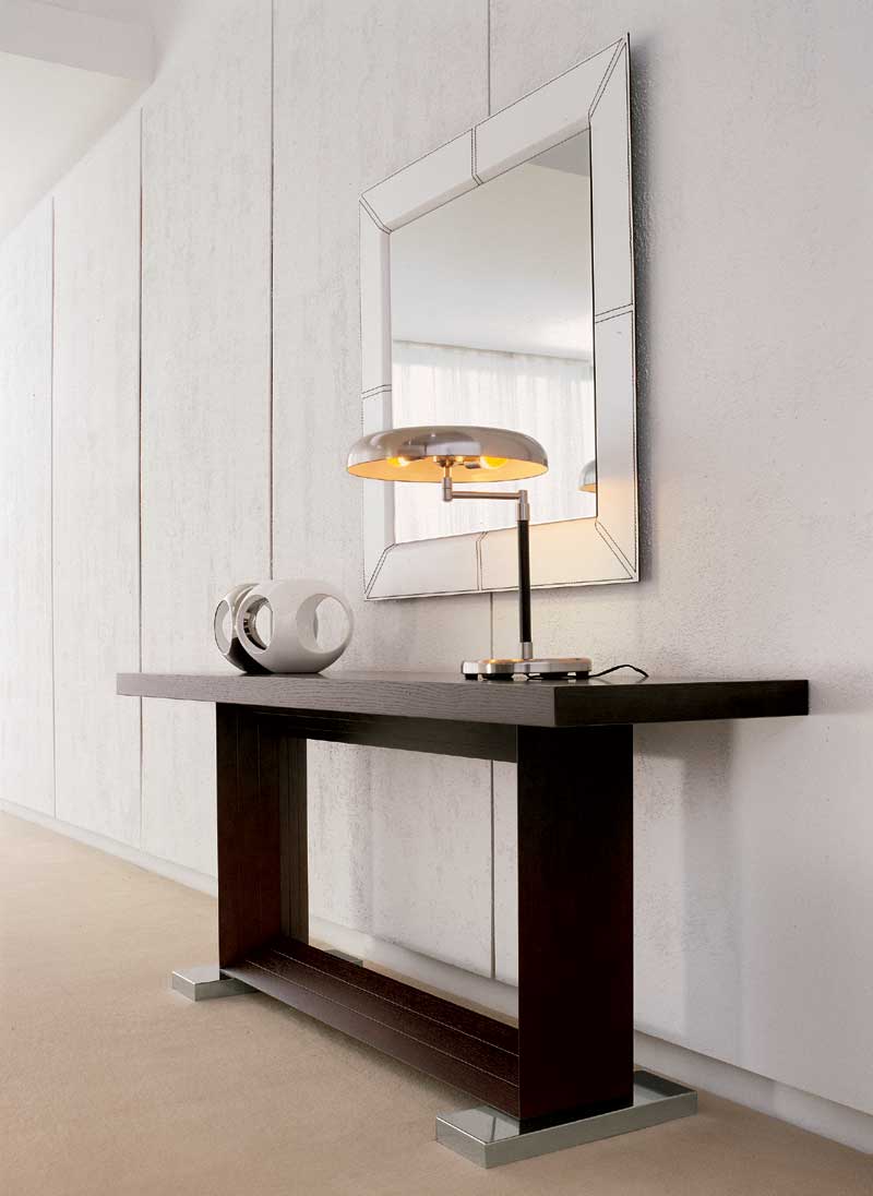 Mesa de console de madeira moderna