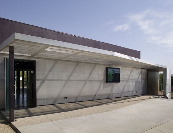 minimalismo de edifício novo moderno
