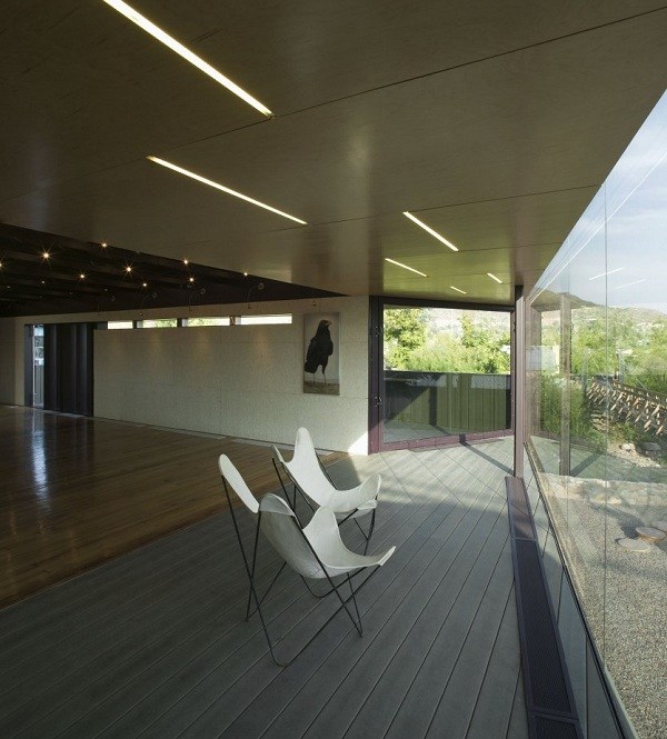 elegante design de interiores minimalista