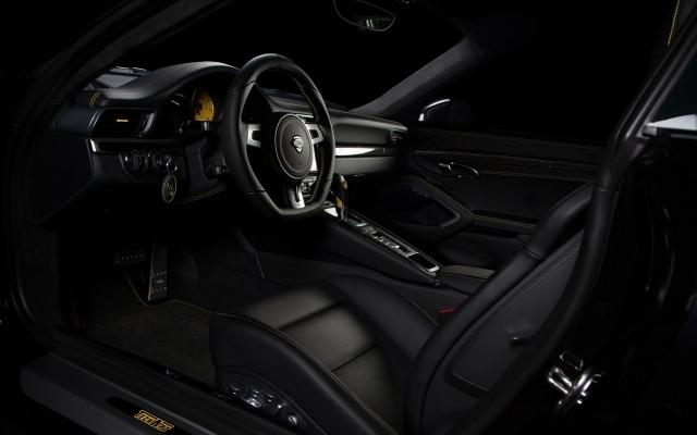 Carro esportivo interior Techart-Porsche-911 Turbo-2014 - modelo de carro do ano